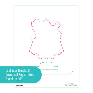 Block Print Libra Registration Press + Foil Plate