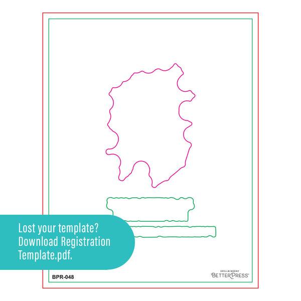 Block Print Sagittarius Registration Press + Foil Plate