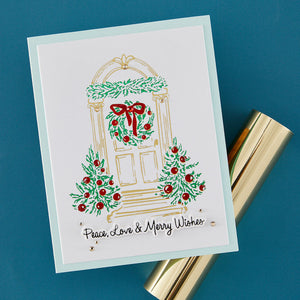 Festive Evergreens Registration Press + Foil Plate & Die Set
