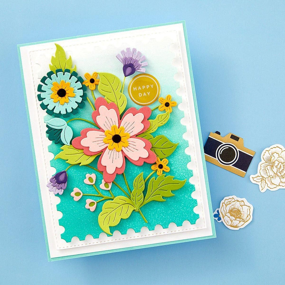 Nested Postage Labels & Tag Etched Dies