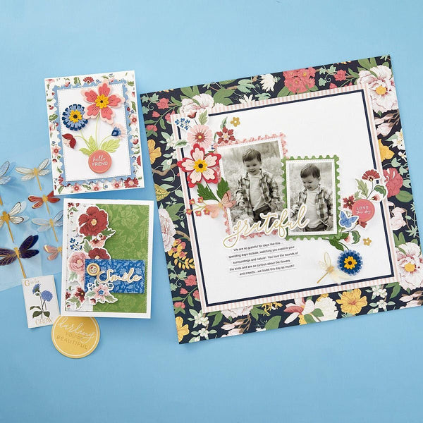 Nested Postage Labels & Tag Etched Dies