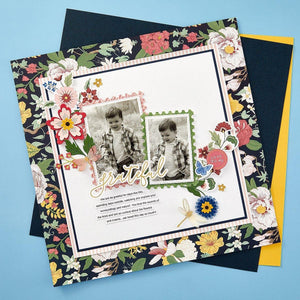 Nested Postage Labels & Tag Etched Dies