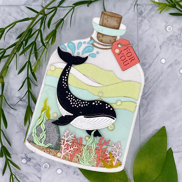 Whale in a Bottle - Large Die of the Month