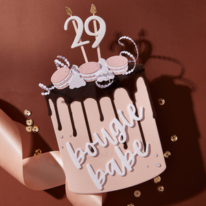 Fabulous Birthday Etched Dies from the Bougie Birthday Collection by Nina Boettcher