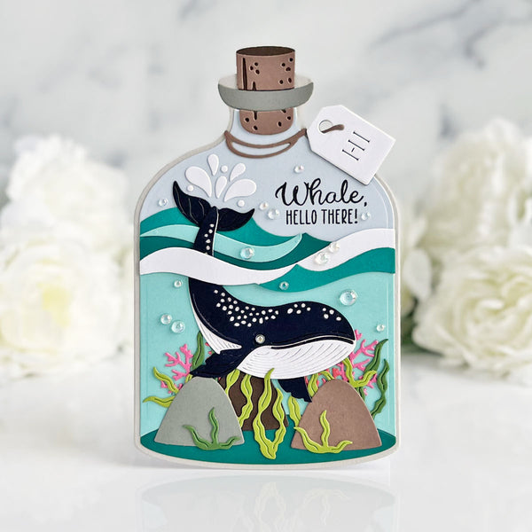 Whale in a Bottle - Large Die of the Month