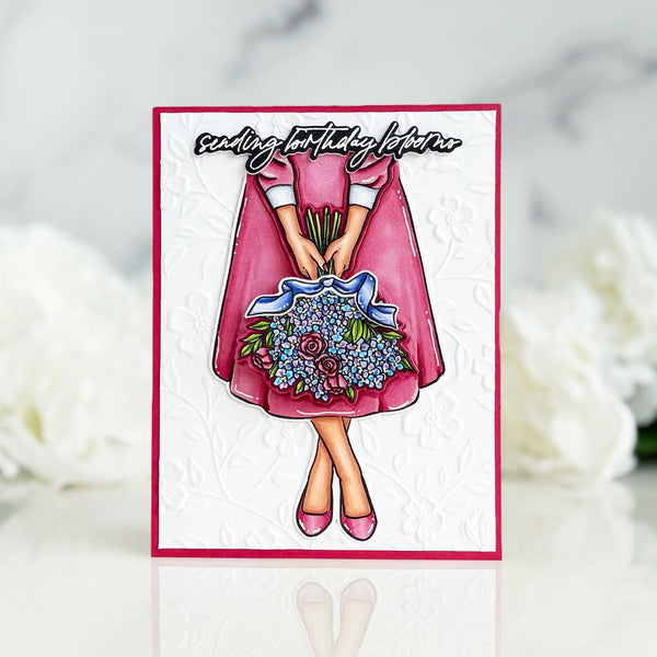 Summer Bouquet Stamp & Cut