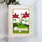 Layered Congrats Etched Dies