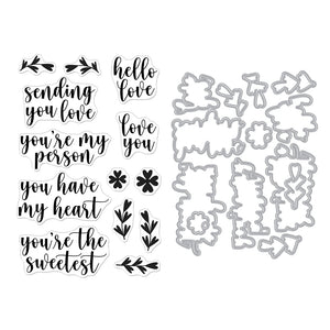 Hello Love Stamp & Cut of the Month - January 2025