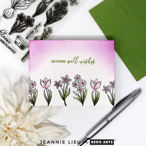 Spring Blooms Stamp & Cut of the Month - February 2025