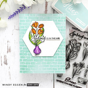 Spring Blooms Stamp & Cut of the Month - February 2025