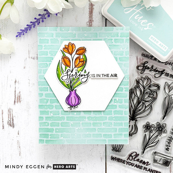 Spring Blooms Stamp & Cut of the Month - February 2025