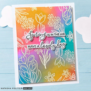 Spring Blooms Stamp & Cut of the Month - February 2025