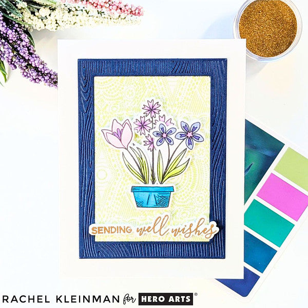 Spring Blooms Stamp & Cut of the Month - February 2025