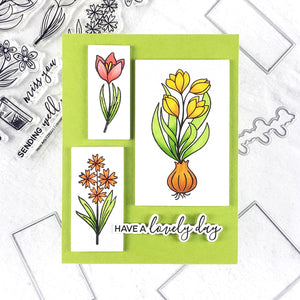 Spring Blooms Stamp & Cut of the Month - February 2025