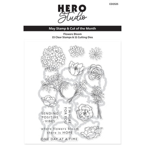 Flowers Bloom Stamp & Cut of the Month - May 2025