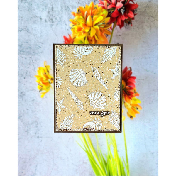 Seashells Stamp & Cut Set of the Month - June 2025