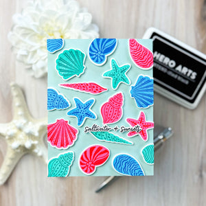 Seashells Stamp & Cut Set of the Month - June 2025