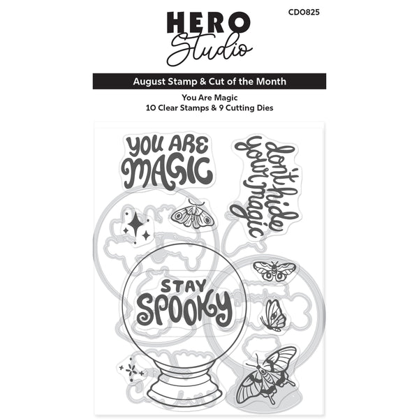 You Are Magic Stamp & Cut Set of the Month - August 2025