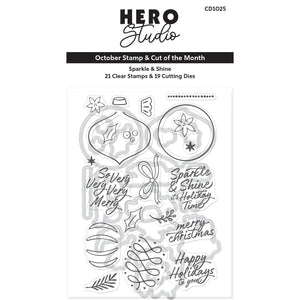 Sparkle and Shine Stamp & Cut Set of the Month - October 2025