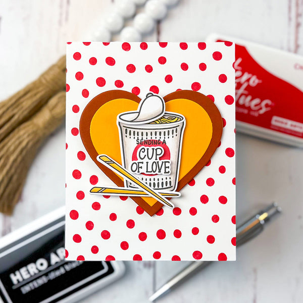 Cup of Love Stamp & Cut of the Month - December 2025