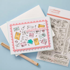 Send & Seal -  (Dies Only) Coordinates with the Clear Stamp of the Month