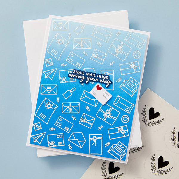 Send & Seal -  (Dies Only) Coordinates with the Clear Stamp of the Month