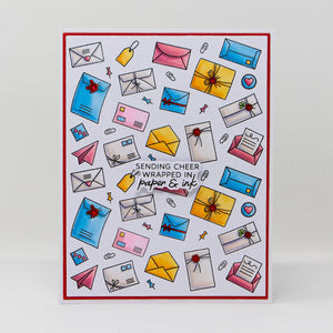 Send & Seal -  (Dies Only) Coordinates with the Clear Stamp of the Month