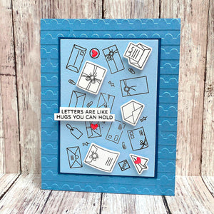 Send & Seal -  (Dies Only) Coordinates with the Clear Stamp of the Month