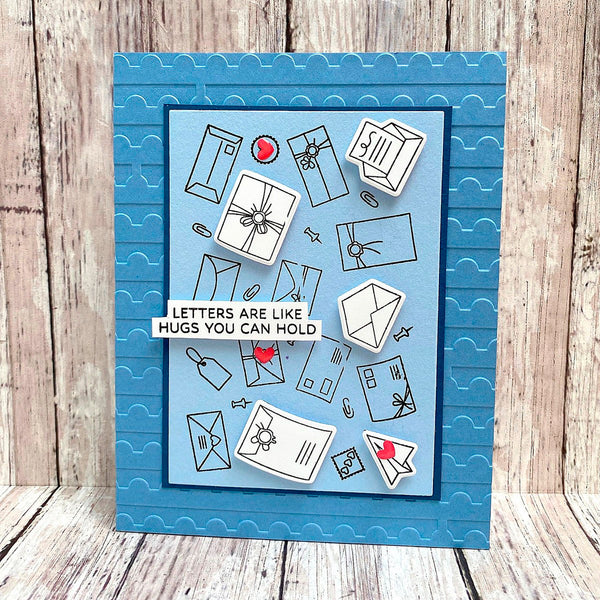 Send & Seal -  (Dies Only) Coordinates with the Clear Stamp of the Month