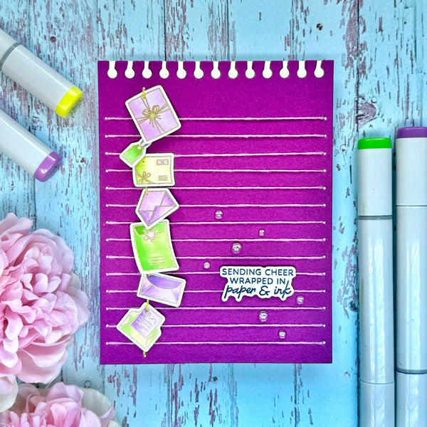 Send & Seal -  (Dies Only) Coordinates with the Clear Stamp of the Month