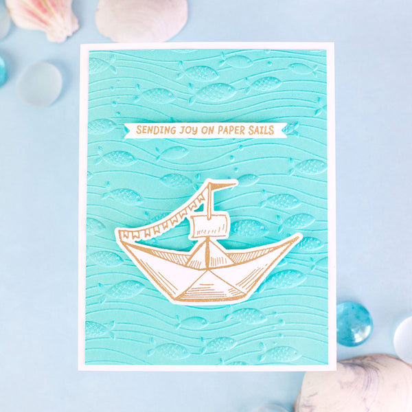Paper Splash - (Dies Only) Coordinates with the Clear Stamp of the Month