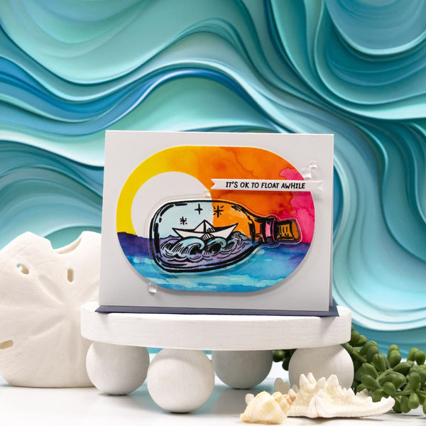 Paper Splash - (Dies Only) Coordinates with the Clear Stamp of the Month