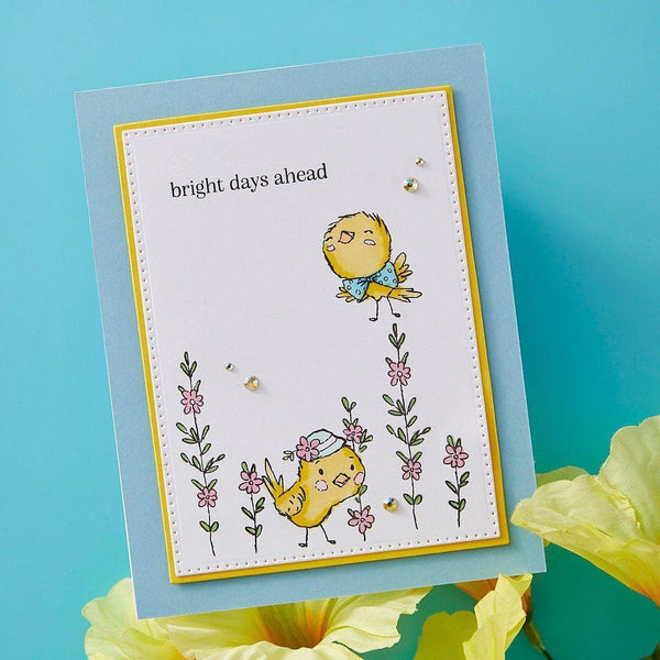 Spring Smiles -  (Dies Only) Coordinates with the Clear Stamp of the Month