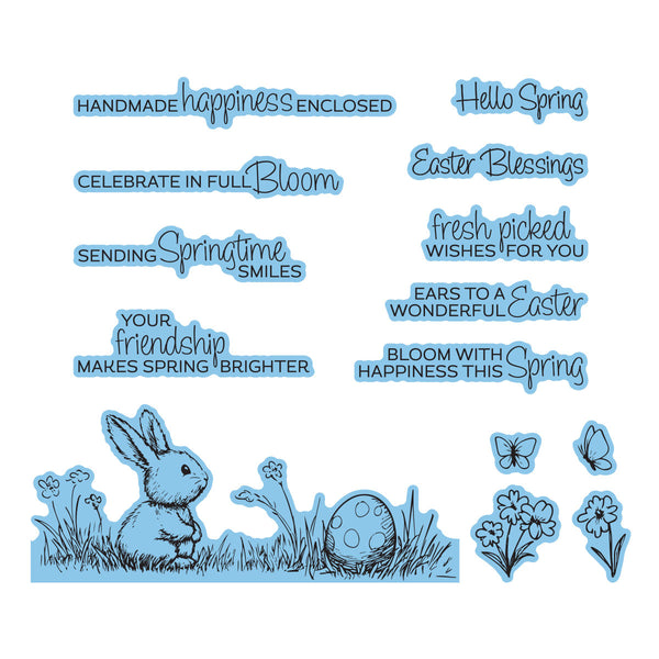 Ears to Spring - Clear Stamp & Die of the Month Club