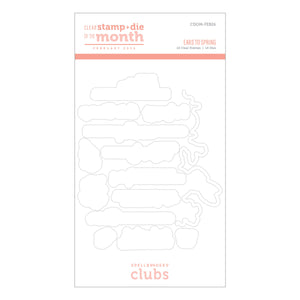Ears to Spring - Clear Stamp & Die of the Month Club