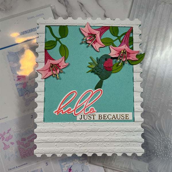 Best Year Sentiments - Clear Stamp & Die of the Month Club