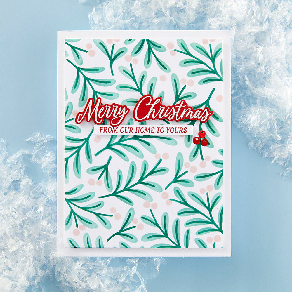 Christmas Magic Sentiments - (Dies Only) Coordinates with the Clear Stamp of the Month