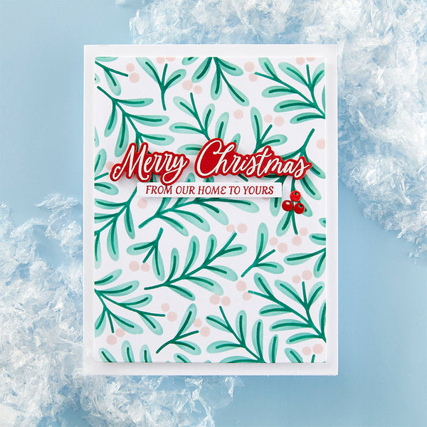 Christmas Magic Sentiments - (Dies Only) Coordinates with the Clear Stamp of the Month