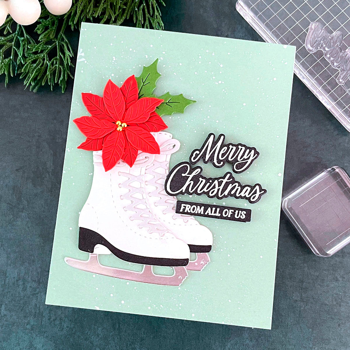 Christmas Magic Sentiments - (Dies Only) Coordinates with the Clear Stamp of the Month