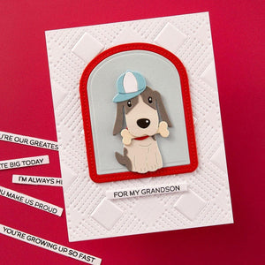 Nearest & Dearest -  (Dies Only) Coordinates with the Clear Stamp of the Month