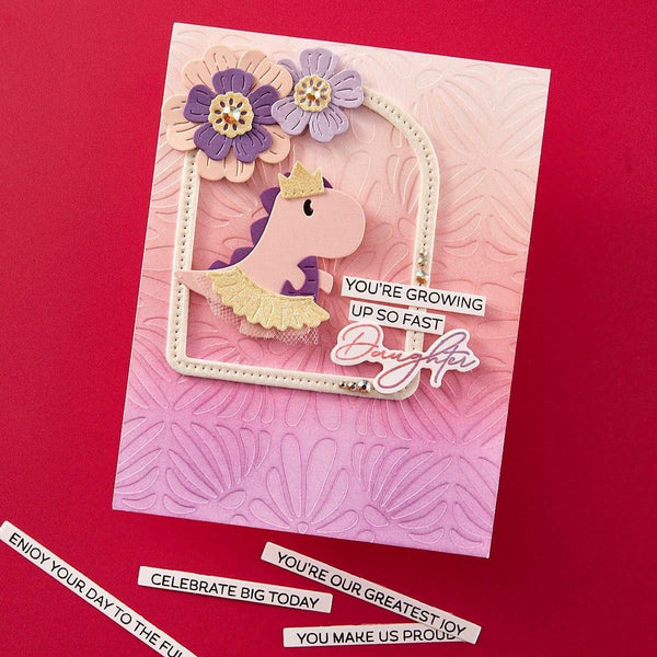 Nearest & Dearest -  (Dies Only) Coordinates with the Clear Stamp of the Month