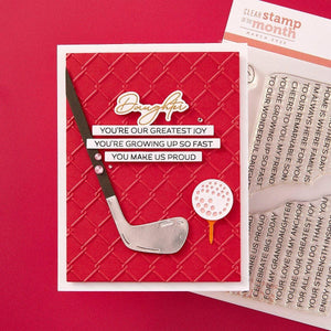 Nearest & Dearest -  (Dies Only) Coordinates with the Clear Stamp of the Month