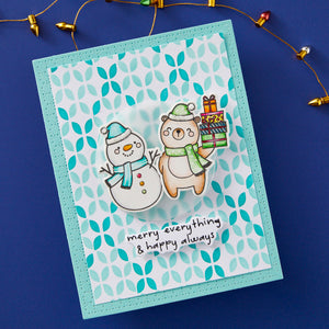 Holiday Besties - (Dies Only) Coordinates with the Clear Stamp of the Month
