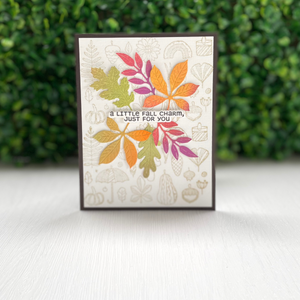 Autumn Whim - (Dies Only) Coordinates with the Clear Stamp of the Month