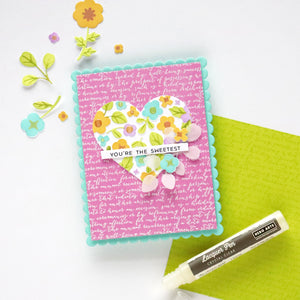Script Bold Prints Cling Stamp