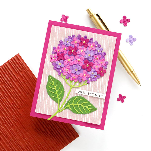 Rain Texture Bold Prints Cling Stamp