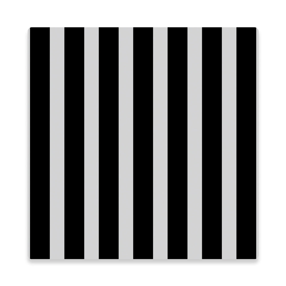 Wide Stripe Bold Print Cling Rubber Stamp
