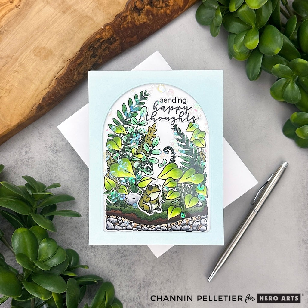 Tranquil Terrarium Card Kit of the Month - April 2025