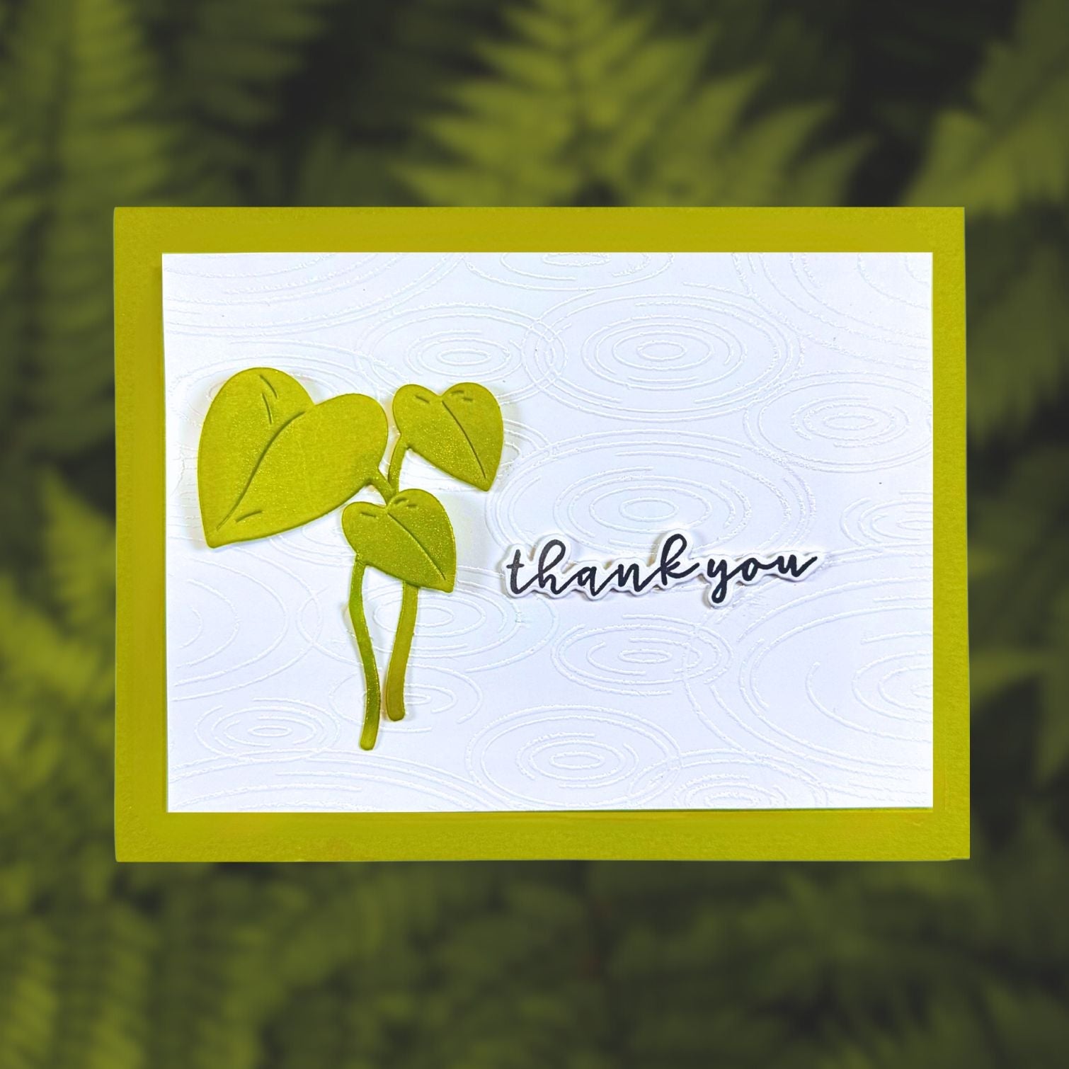 Raindrop Ripples Cling Stamp of the Month - April 2025