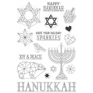 Happy Hanukkah Clear Stamp Set